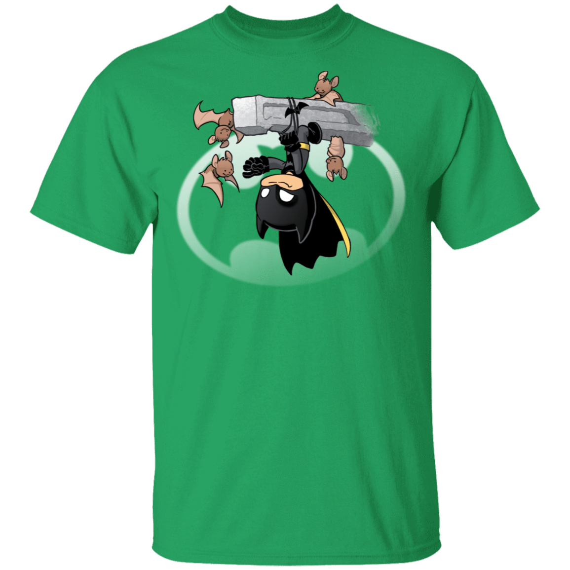 T-Shirts Irish Green / S Young Hero Batman T-Shirt