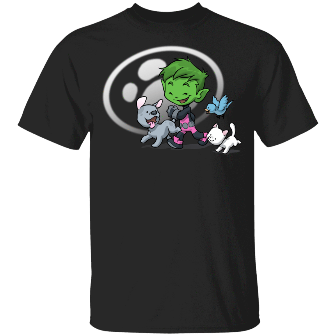 T-Shirts Black / YXS Young Hero Beast Boy Youth T-Shirt