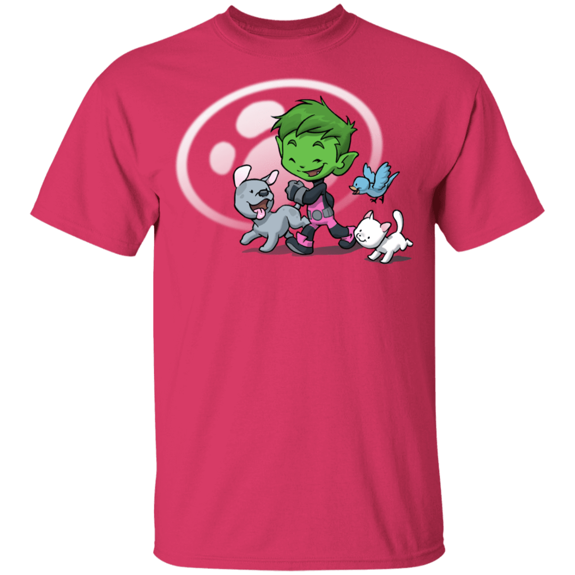 T-Shirts Heliconia / YXS Young Hero Beast Boy Youth T-Shirt