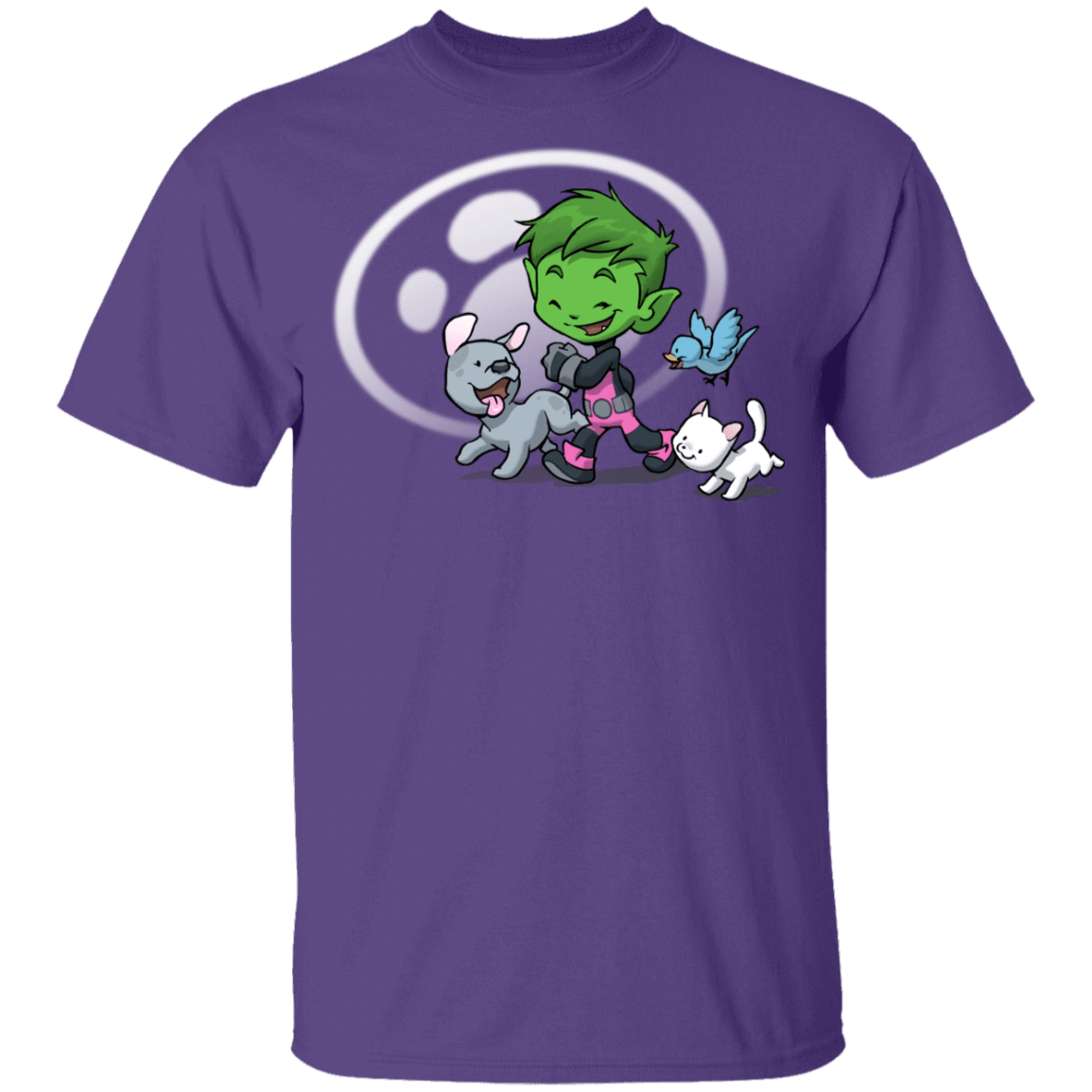 T-Shirts Purple / YXS Young Hero Beast Boy Youth T-Shirt