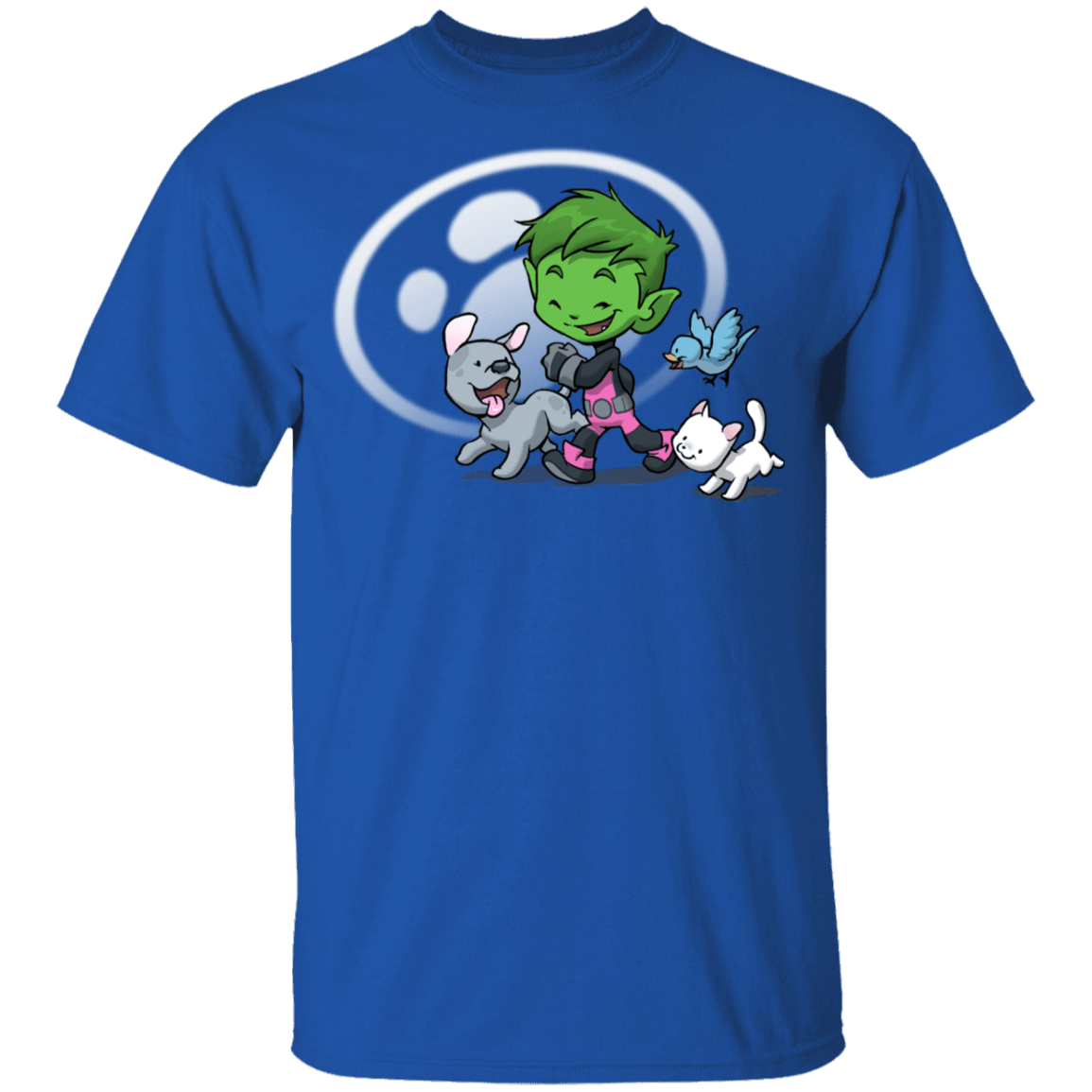 T-Shirts Royal / YXS Young Hero Beast Boy Youth T-Shirt