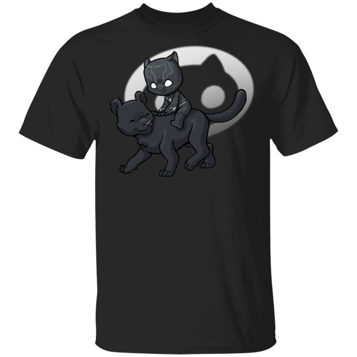 T-Shirts Black / S Young Hero Black Panther T-Shirt