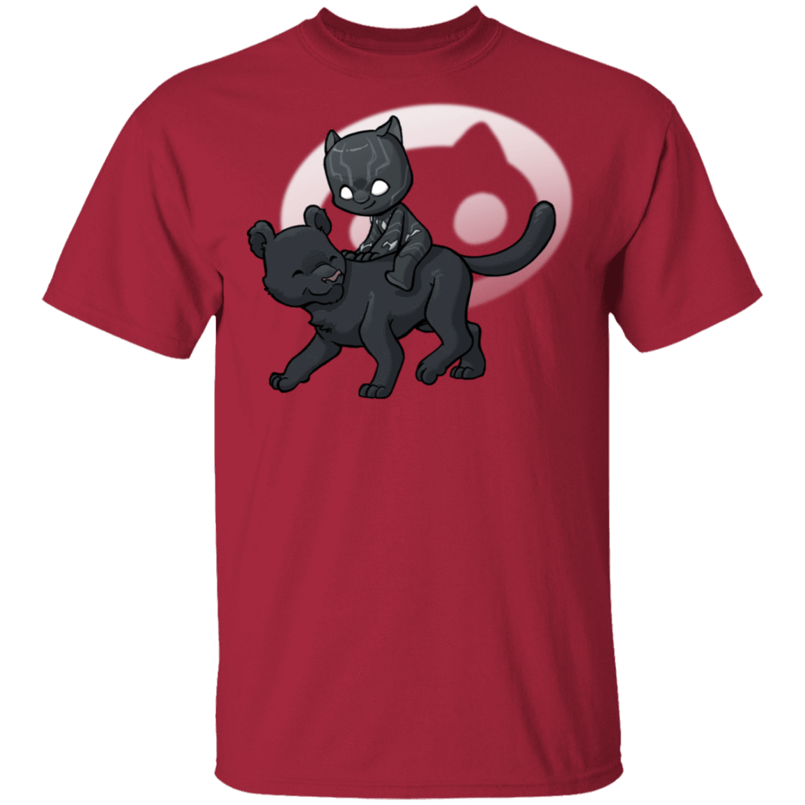 T-Shirts Cardinal / S Young Hero Black Panther T-Shirt