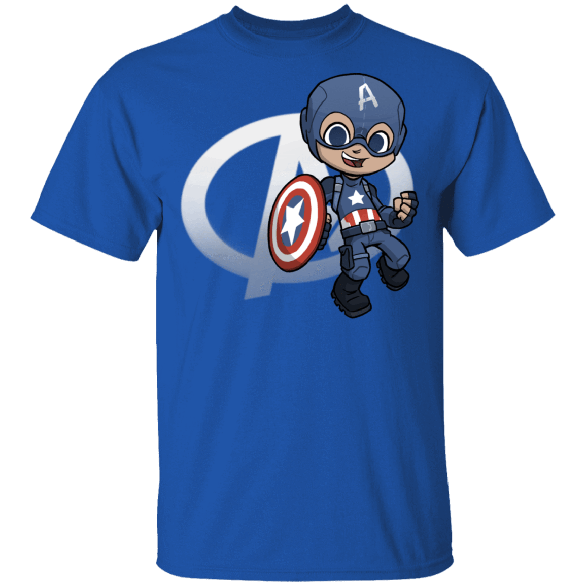 T-Shirts Royal / S Young Hero Captain T-Shirt