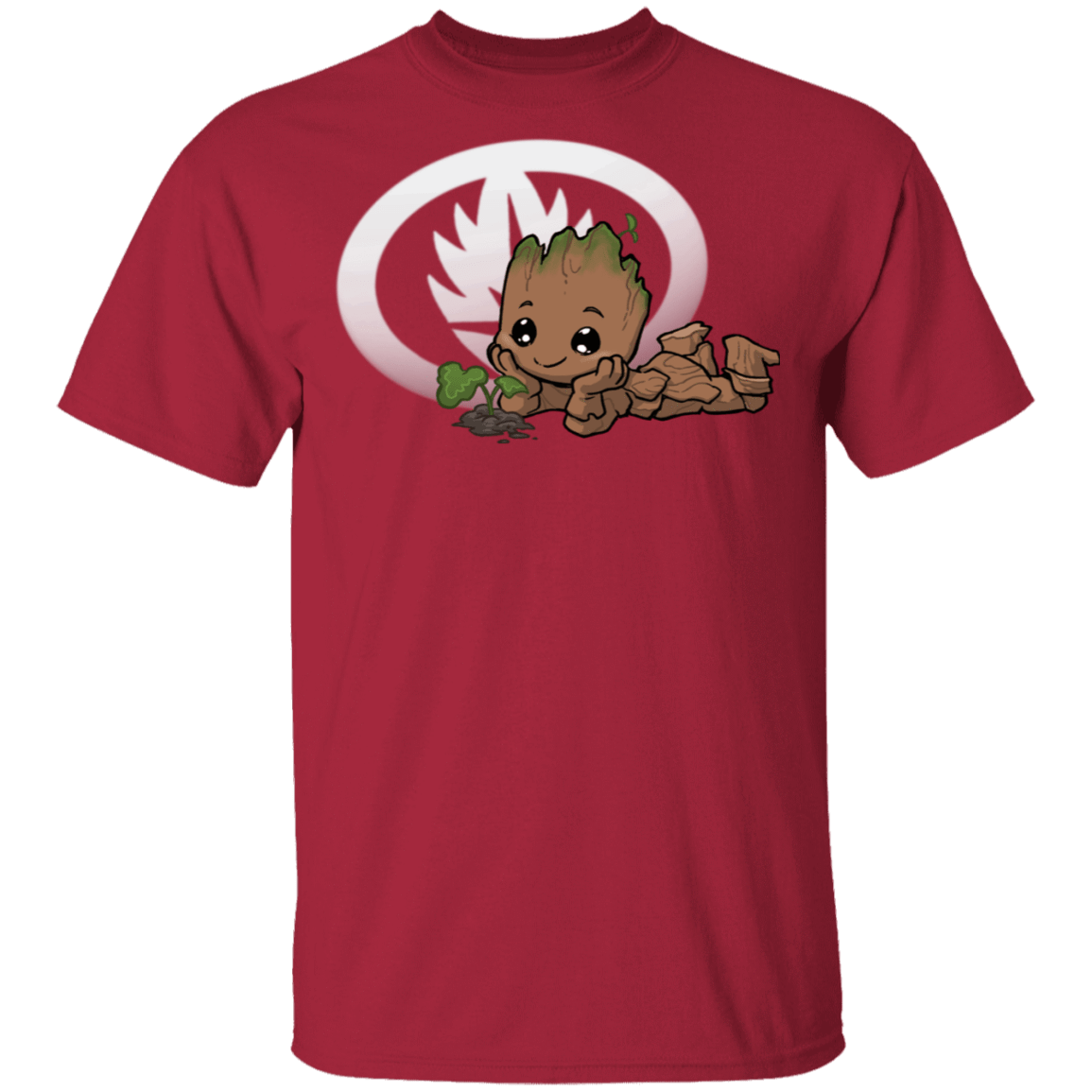 T-Shirts Cardinal / S Young Hero Groot T-Shirt