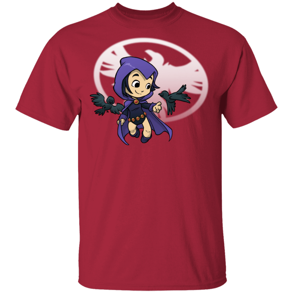 T-Shirts Cardinal / S Young Hero Raven T-Shirt