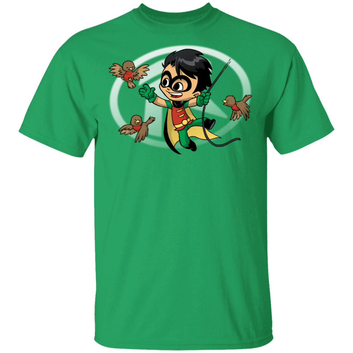 T-Shirts Irish Green / S Young Hero Robin T-Shirt