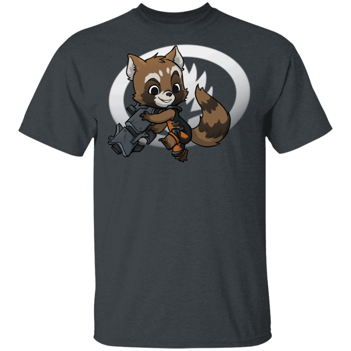 T-Shirts Dark Heather / S Young Hero Rocket T-Shirt