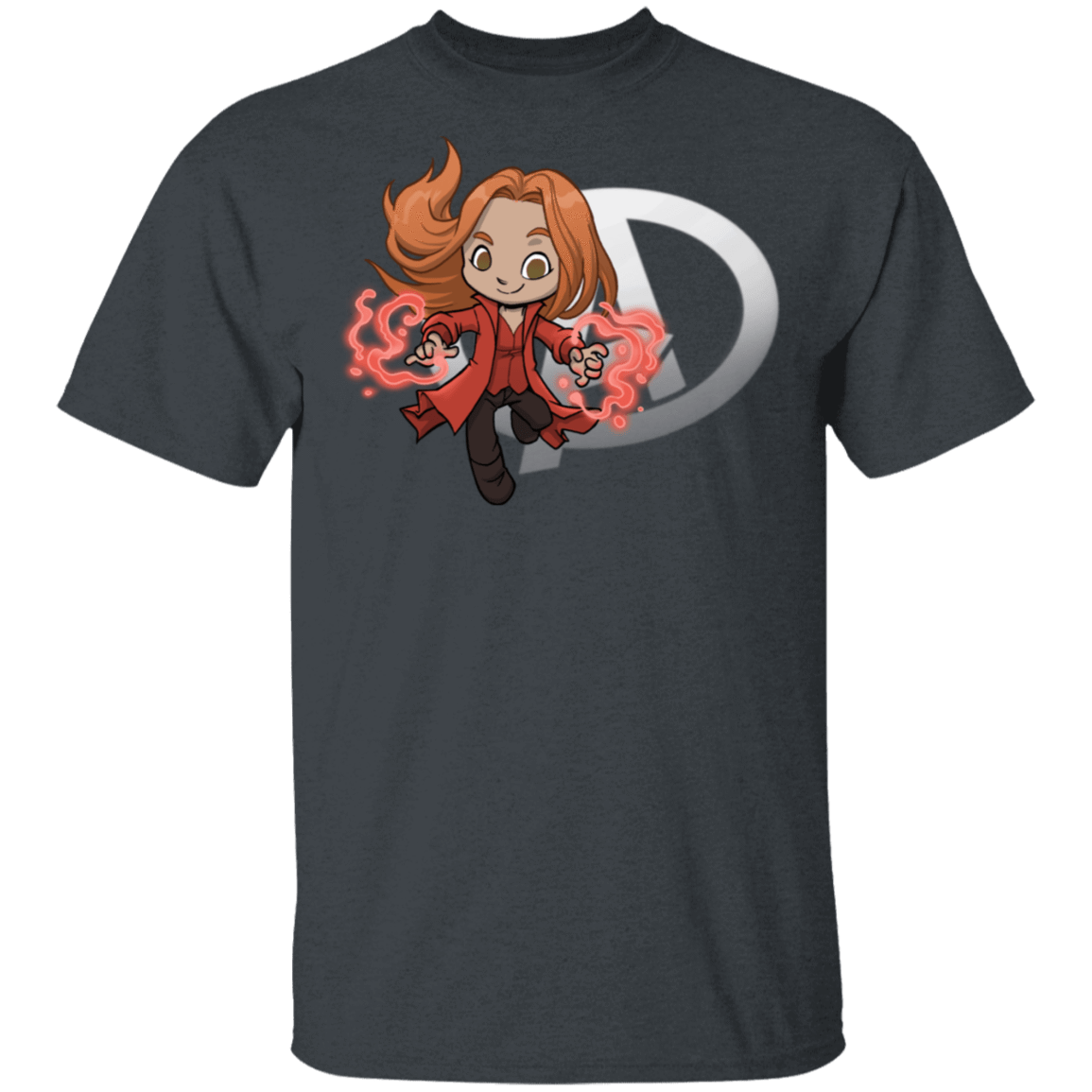 T-Shirts Dark Heather / S Young Hero Scarwit T-Shirt