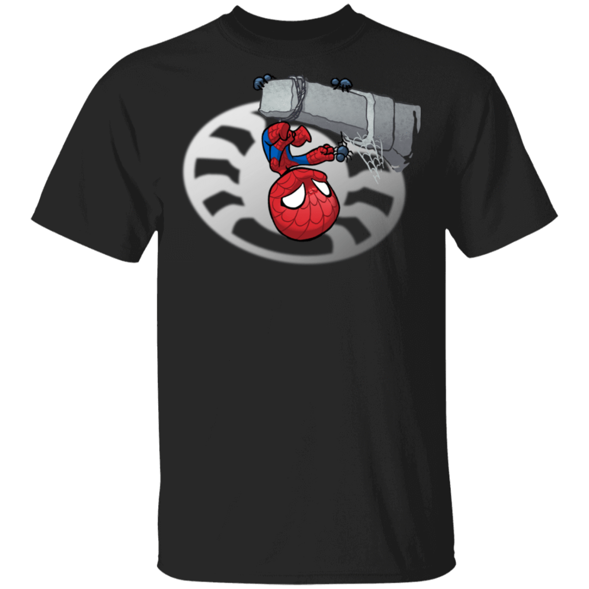 T-Shirts Black / S Young Hero Spidey T-Shirt