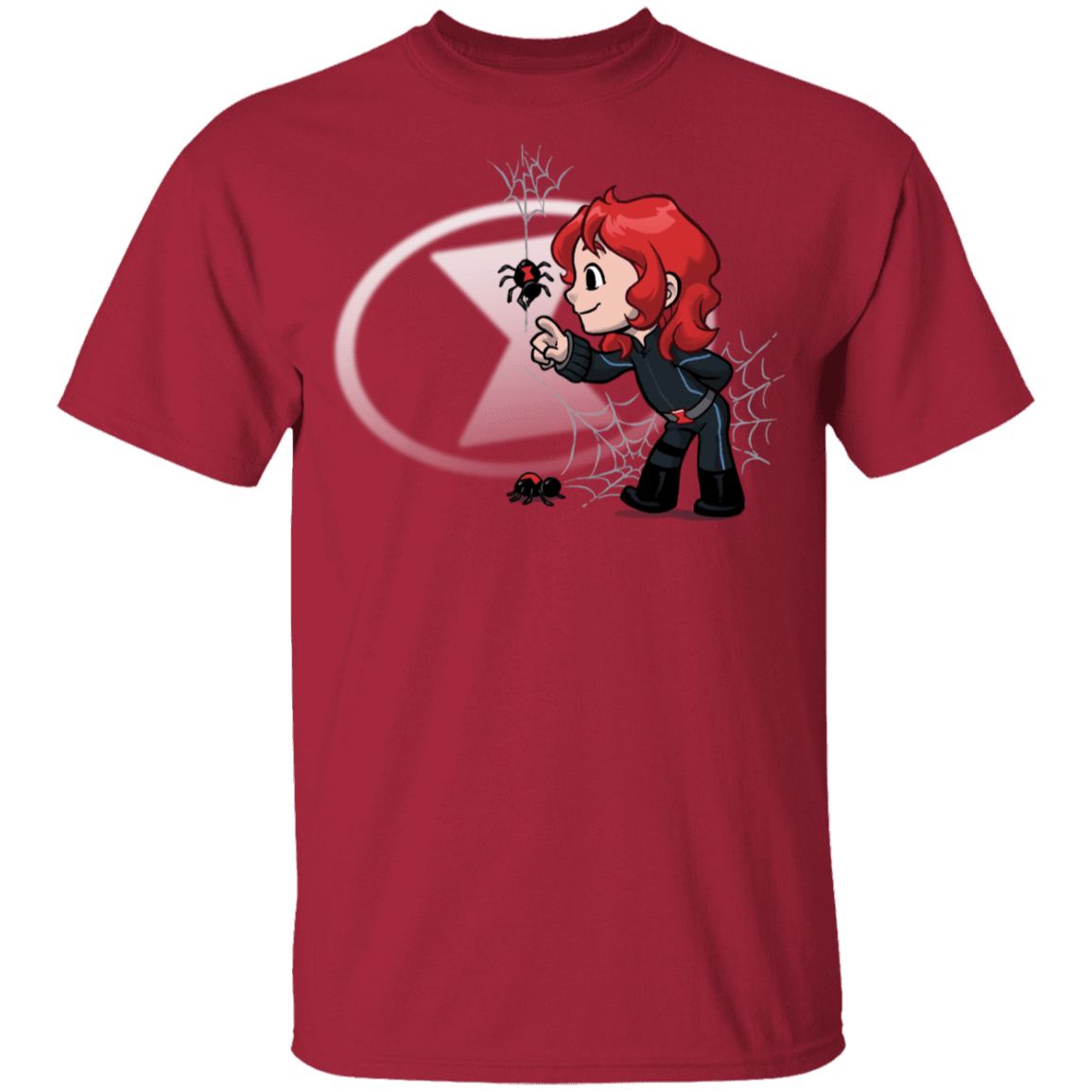 T-Shirts Cardinal / YXS Young Hero Widow Youth T-Shirt