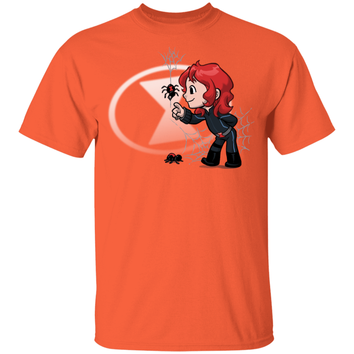 T-Shirts Orange / YXS Young Hero Widow Youth T-Shirt