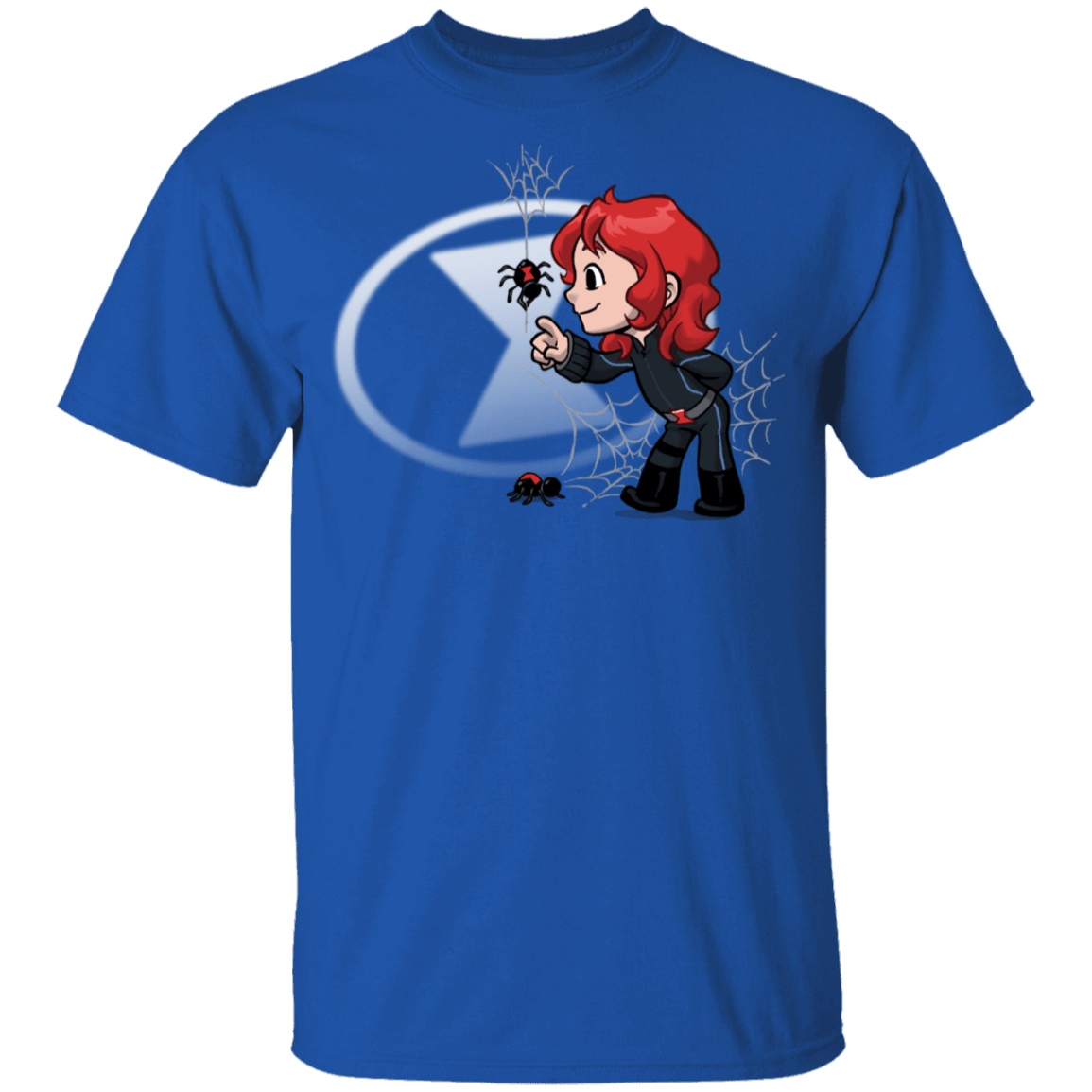 T-Shirts Royal / YXS Young Hero Widow Youth T-Shirt