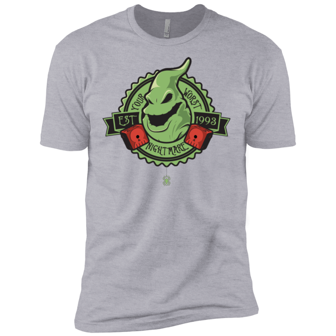 T-Shirts Heather Grey / X-Small YOUR WORST NIGHTMARE Men's Premium T-Shirt