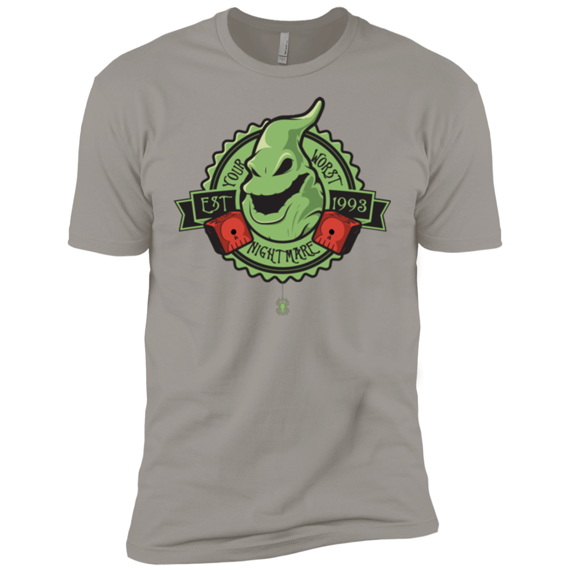 T-Shirts Light Grey / X-Small YOUR WORST NIGHTMARE Men's Premium T-Shirt