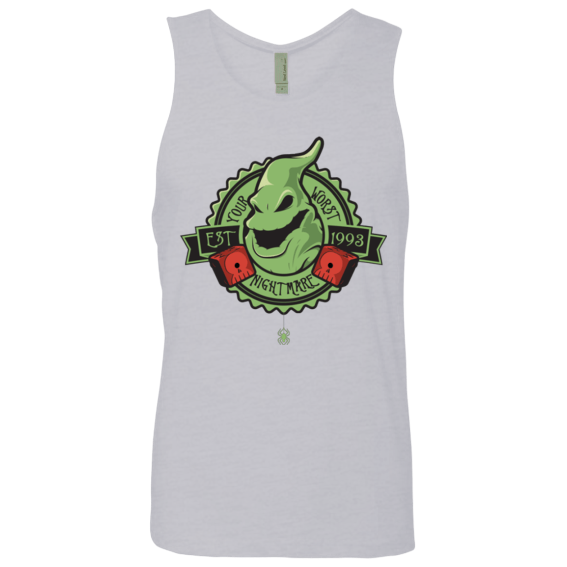 T-Shirts Heather Grey / Small YOUR WORST NIGHTMARE Men's Premium Tank Top
