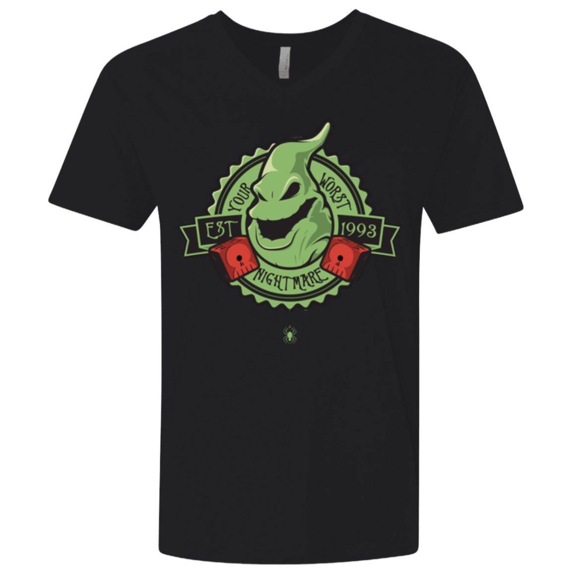 T-Shirts Black / X-Small YOUR WORST NIGHTMARE Men's Premium V-Neck