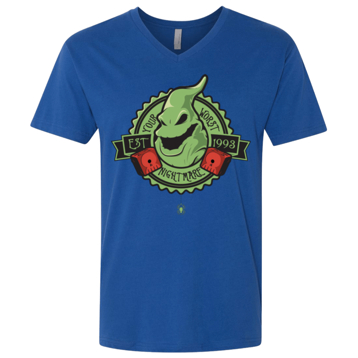 T-Shirts Royal / X-Small YOUR WORST NIGHTMARE Men's Premium V-Neck