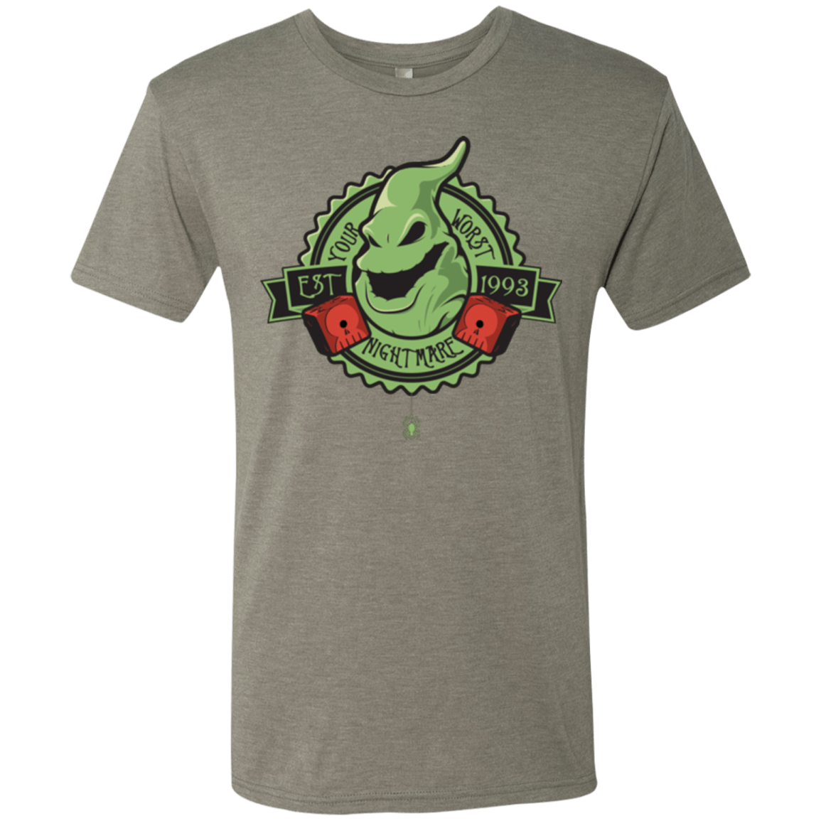 T-Shirts Venetian Grey / Small YOUR WORST NIGHTMARE Men's Triblend T-Shirt