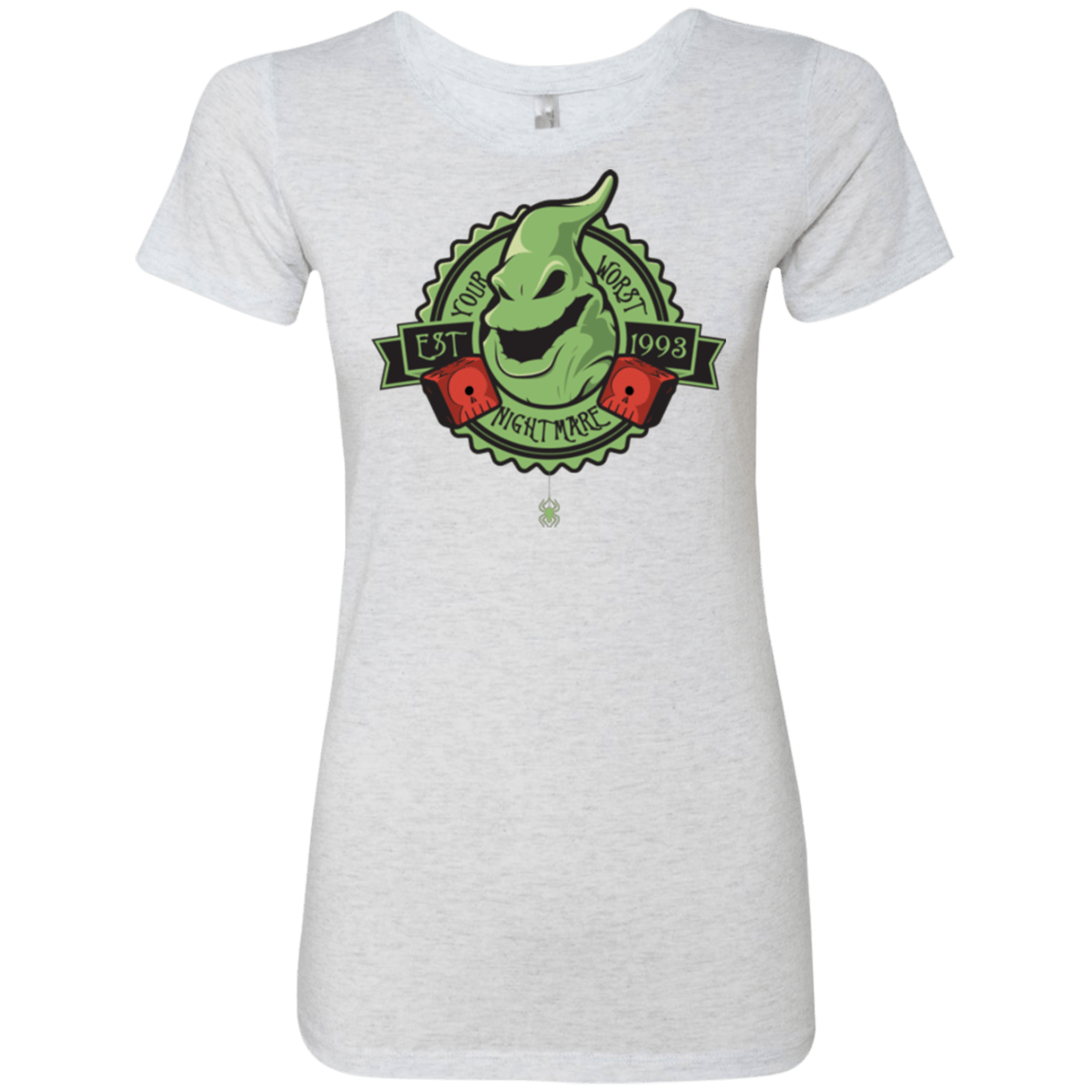 T-Shirts Heather White / Small YOUR WORST NIGHTMARE Women's Triblend T-Shirt