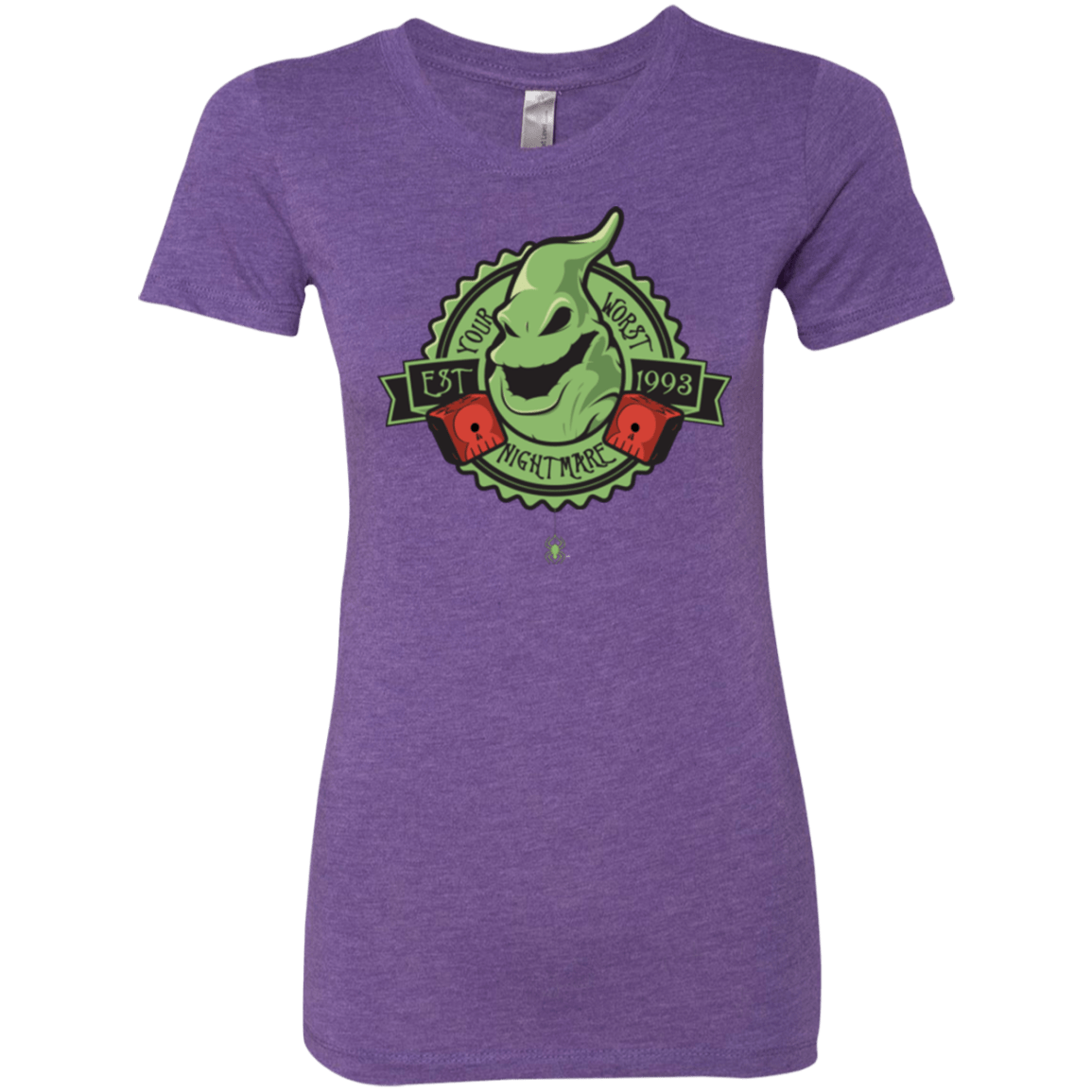 T-Shirts Purple Rush / Small YOUR WORST NIGHTMARE Women's Triblend T-Shirt