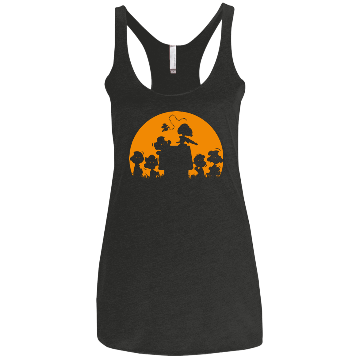 T-Shirts Vintage Black / X-Small Youre A Zombie Chuck Women's Triblend Racerback Tank