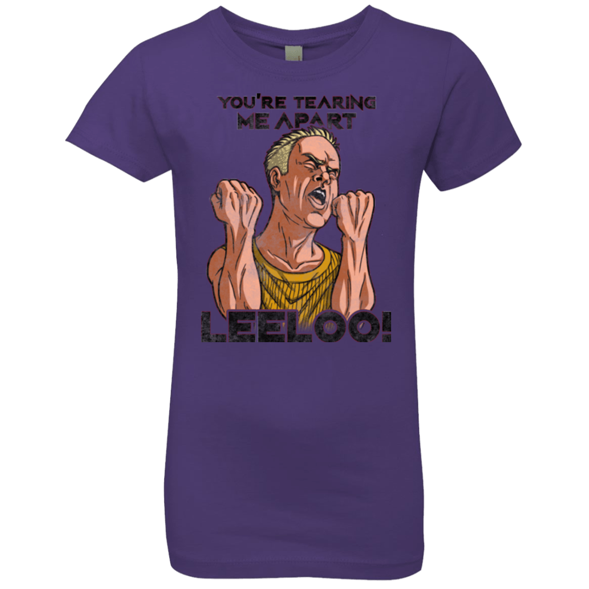 T-Shirts Purple Rush / YXS Youre Tearing Me Apart Leeloo Girls Premium T-Shirt