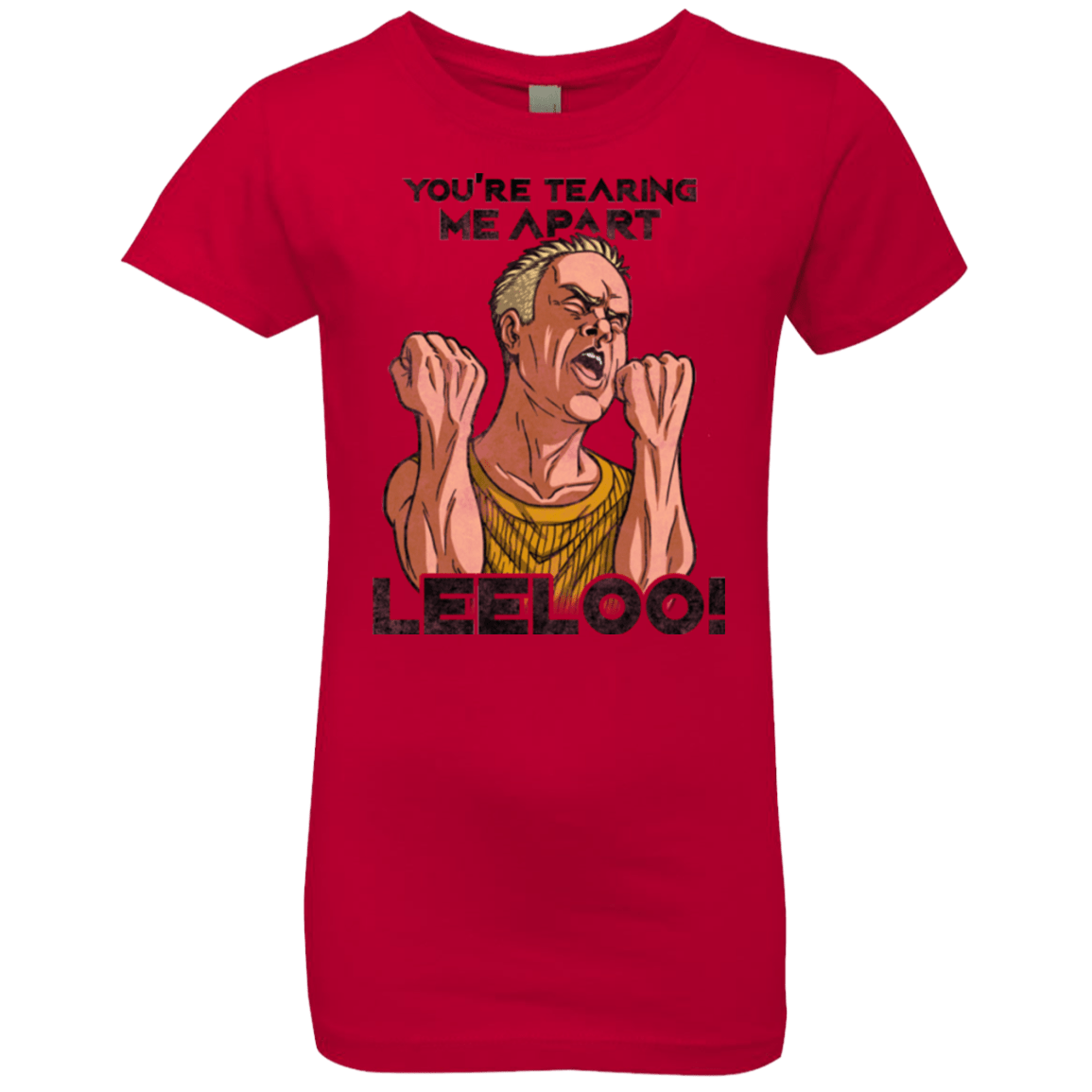 T-Shirts Red / YXS Youre Tearing Me Apart Leeloo Girls Premium T-Shirt
