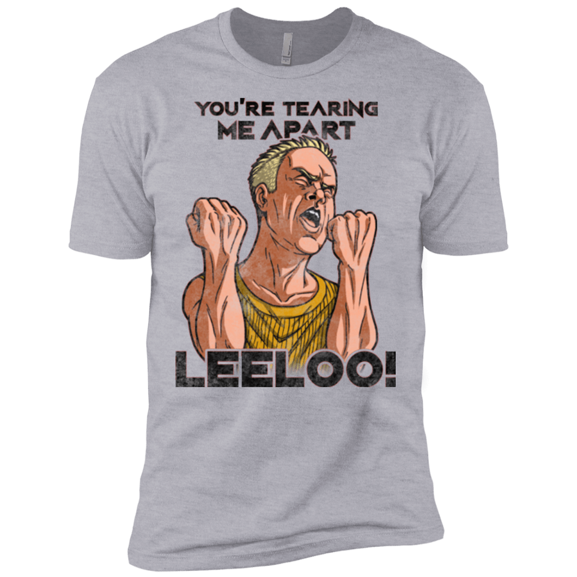 T-Shirts Heather Grey / X-Small Youre Tearing Me Apart Leeloo Men's Premium T-Shirt