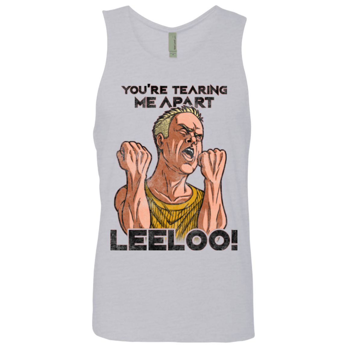 T-Shirts Heather Grey / Small Youre Tearing Me Apart Leeloo Men's Premium Tank Top