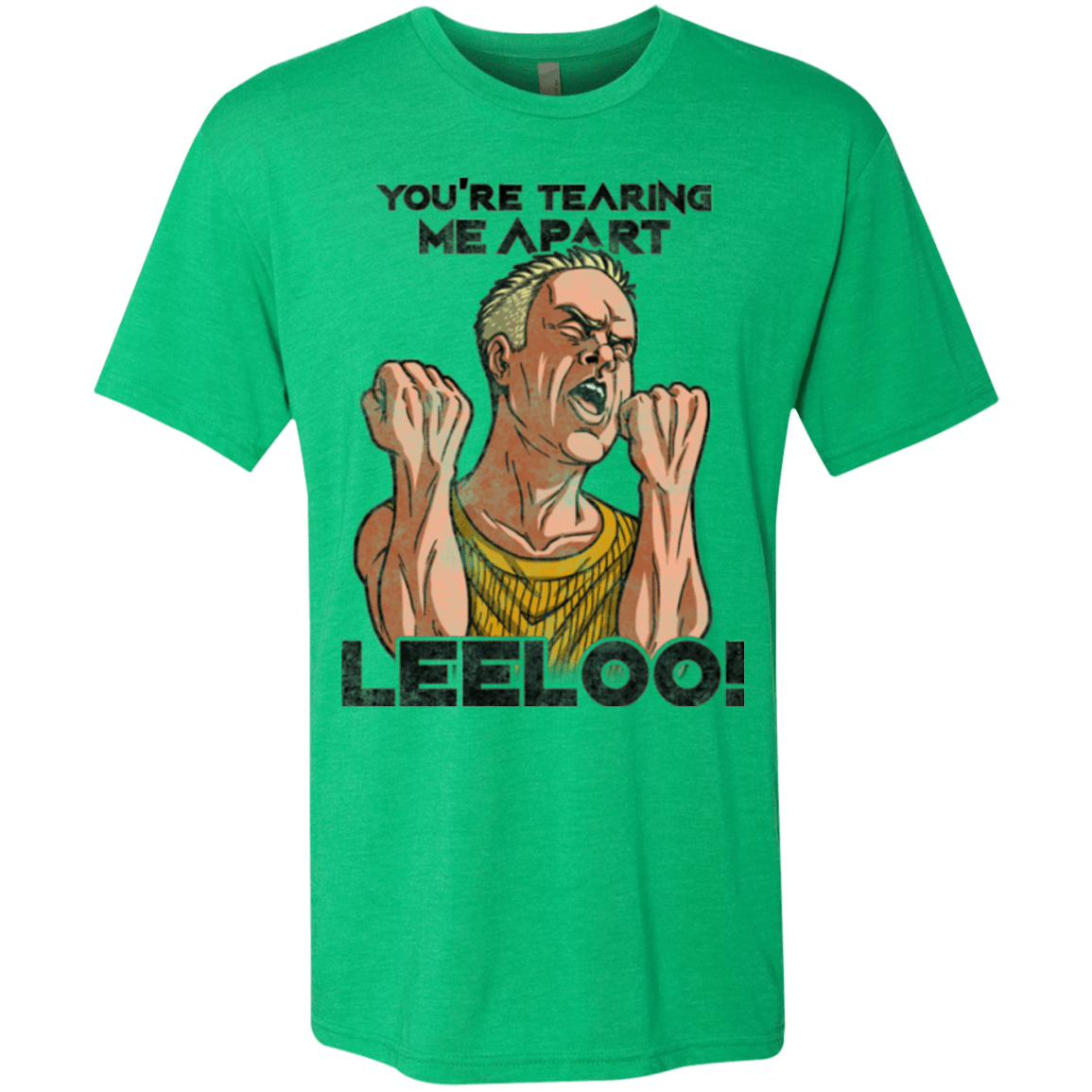 T-Shirts Envy / Small Youre Tearing Me Apart Leeloo Men's Triblend T-Shirt