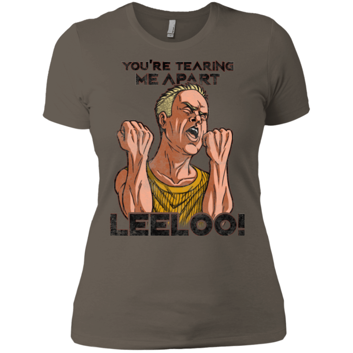 T-Shirts Warm Grey / X-Small Youre Tearing Me Apart Leeloo Women's Premium T-Shirt
