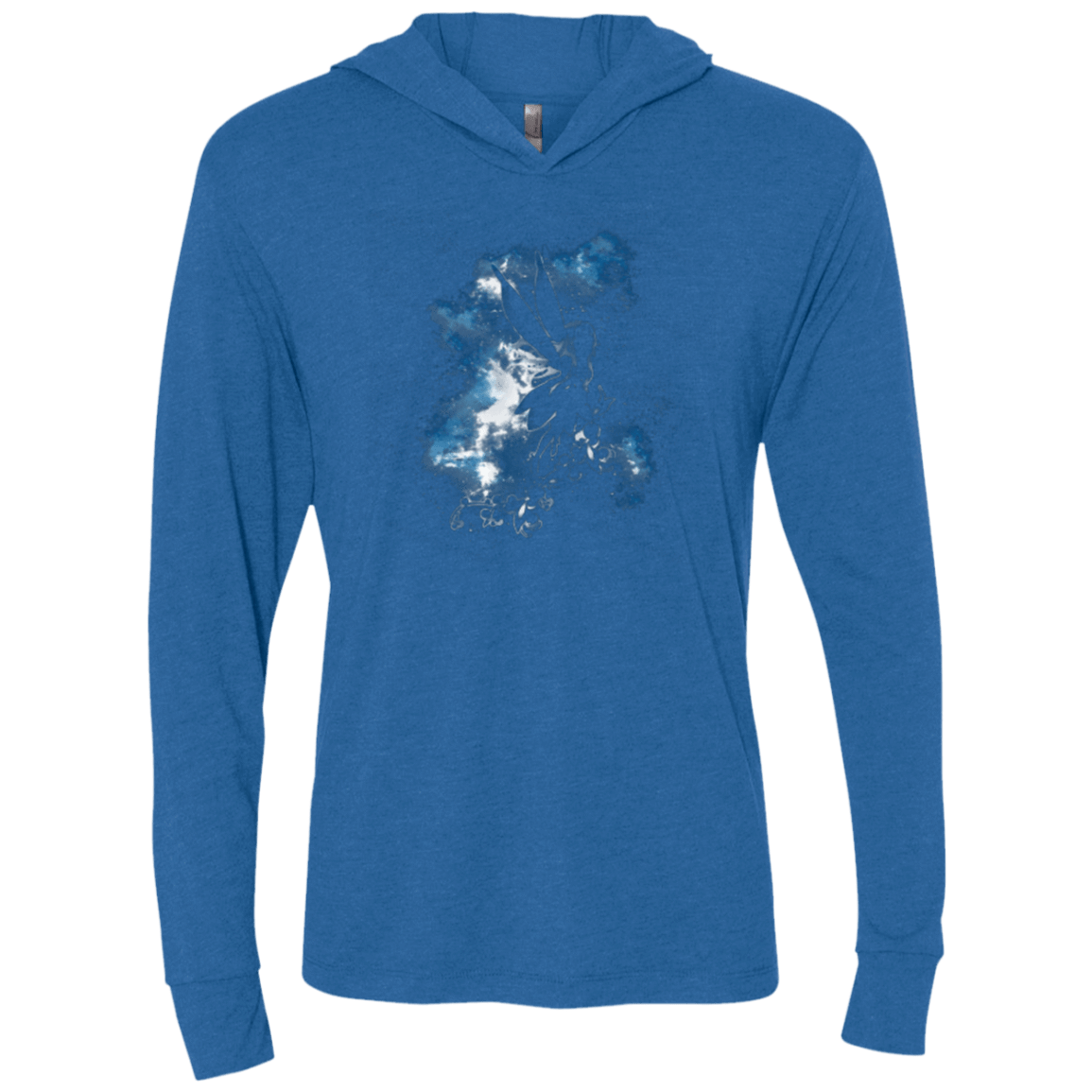 T-Shirts Vintage Royal / X-Small Yui angel Triblend Long Sleeve Hoodie Tee