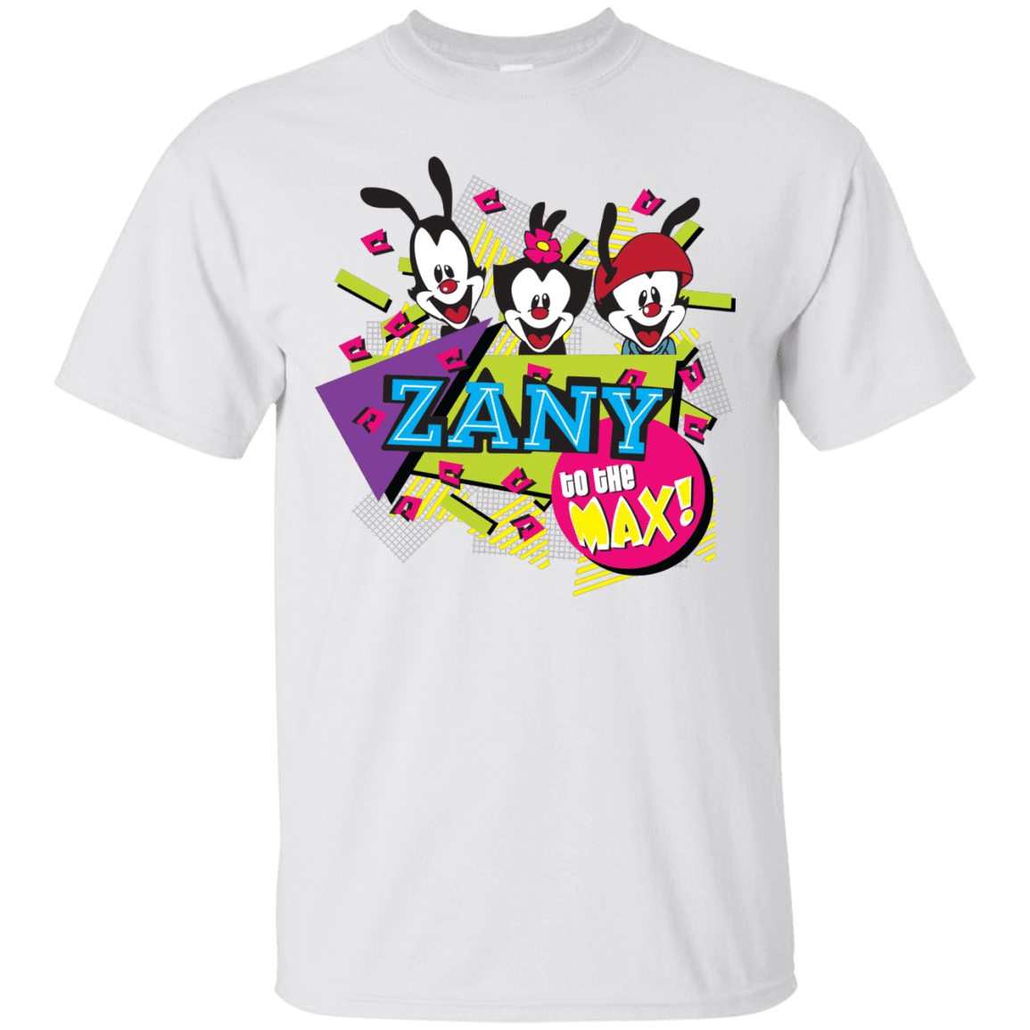 T-Shirts White / S Zany T-Shirt