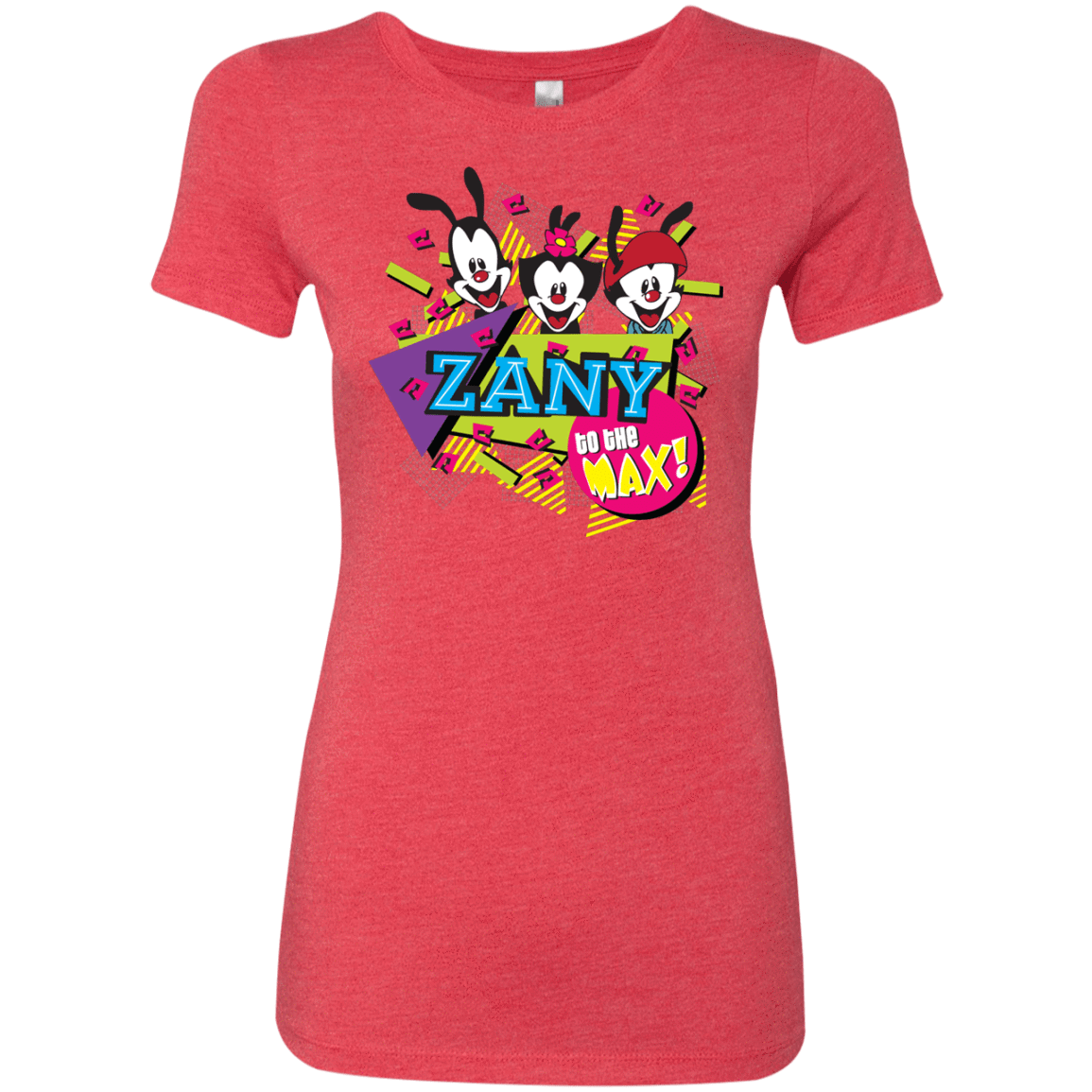 T-Shirts Vintage Red / S Zany Women's Triblend T-Shirt
