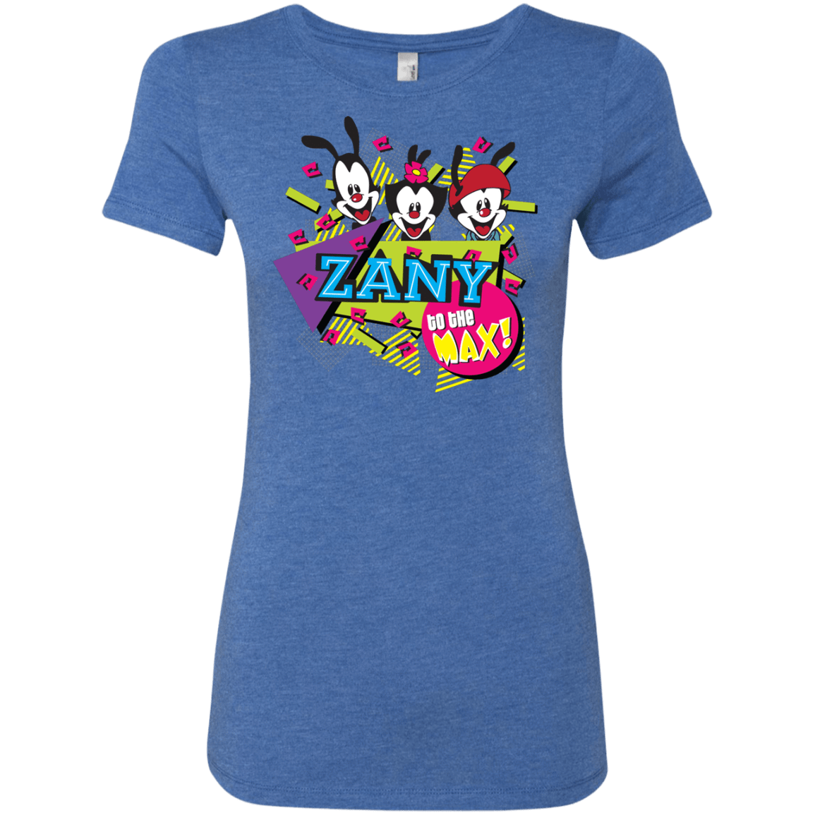T-Shirts Vintage Royal / S Zany Women's Triblend T-Shirt