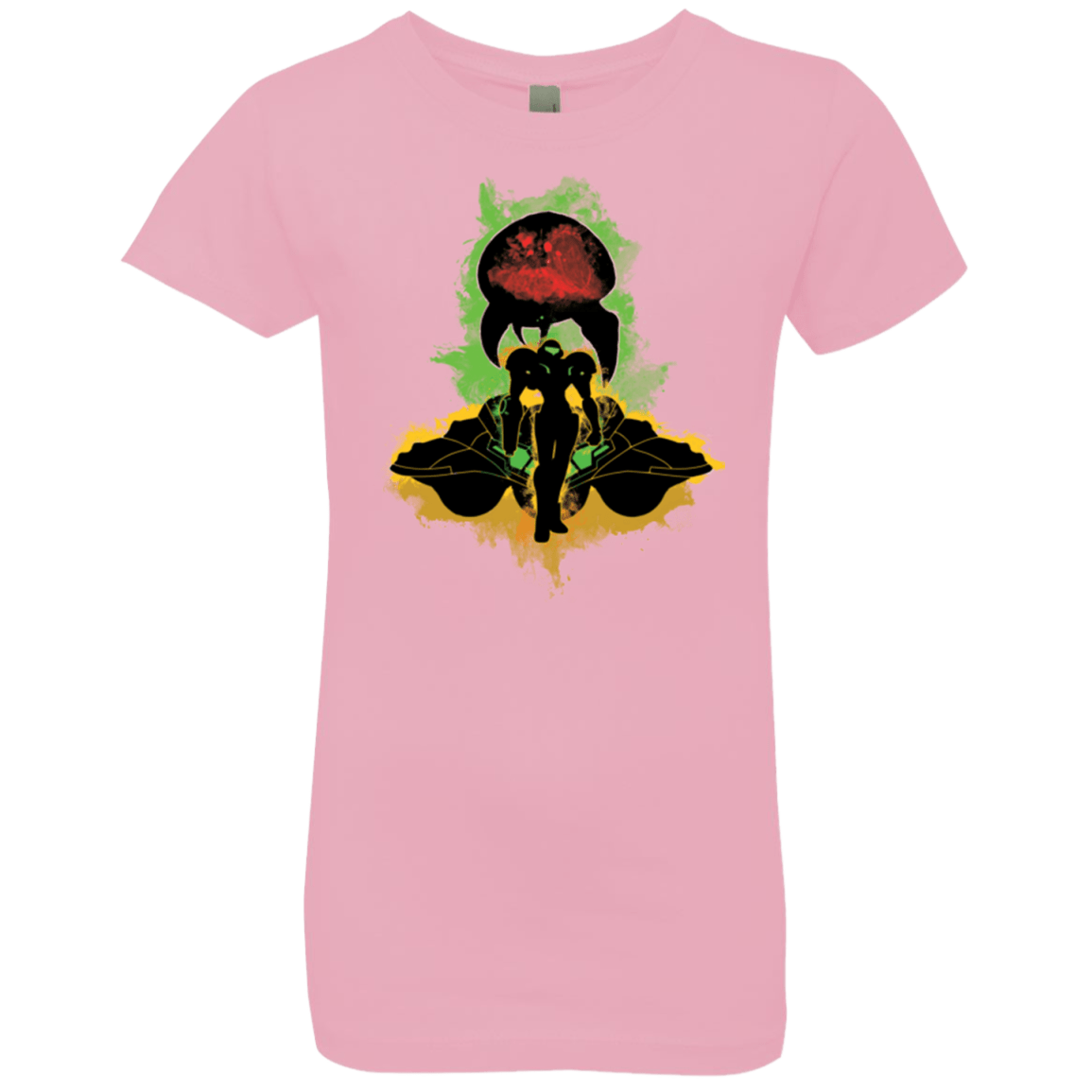 T-Shirts Light Pink / YXS Zebes Conflict Girls Premium T-Shirt