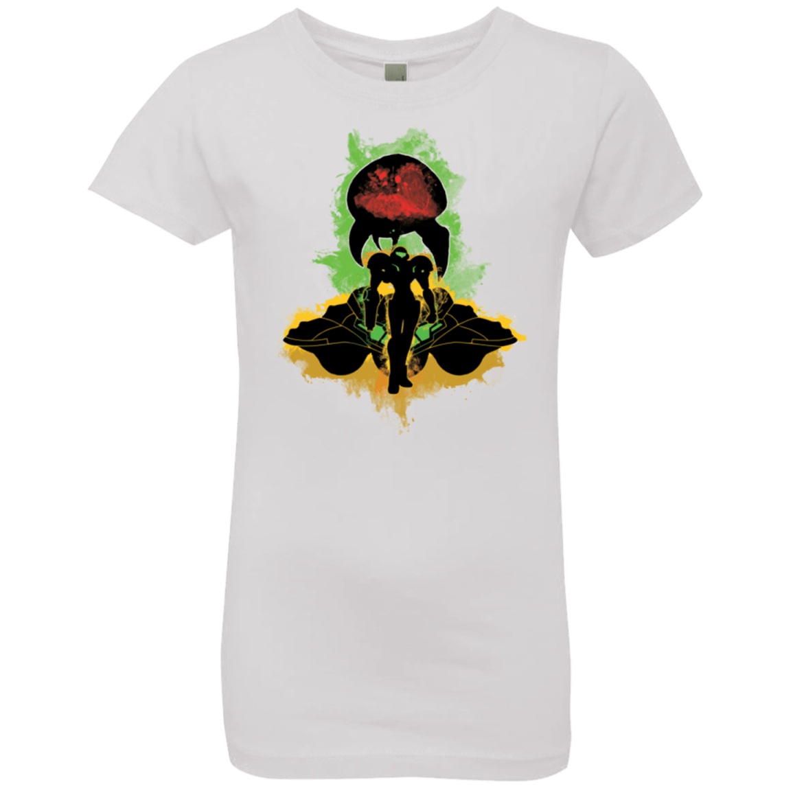 T-Shirts White / YXS Zebes Conflict Girls Premium T-Shirt