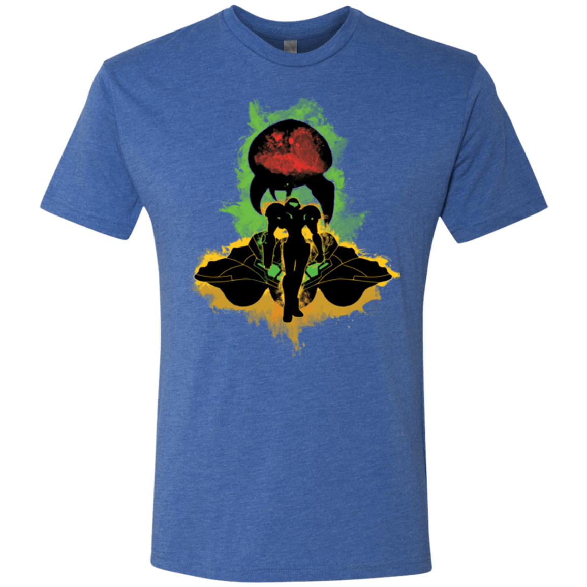 T-Shirts Vintage Royal / Small Zebes Conflict Men's Triblend T-Shirt