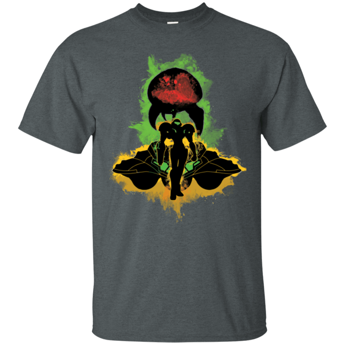 T-Shirts Dark Heather / Small Zebes Conflict T-Shirt