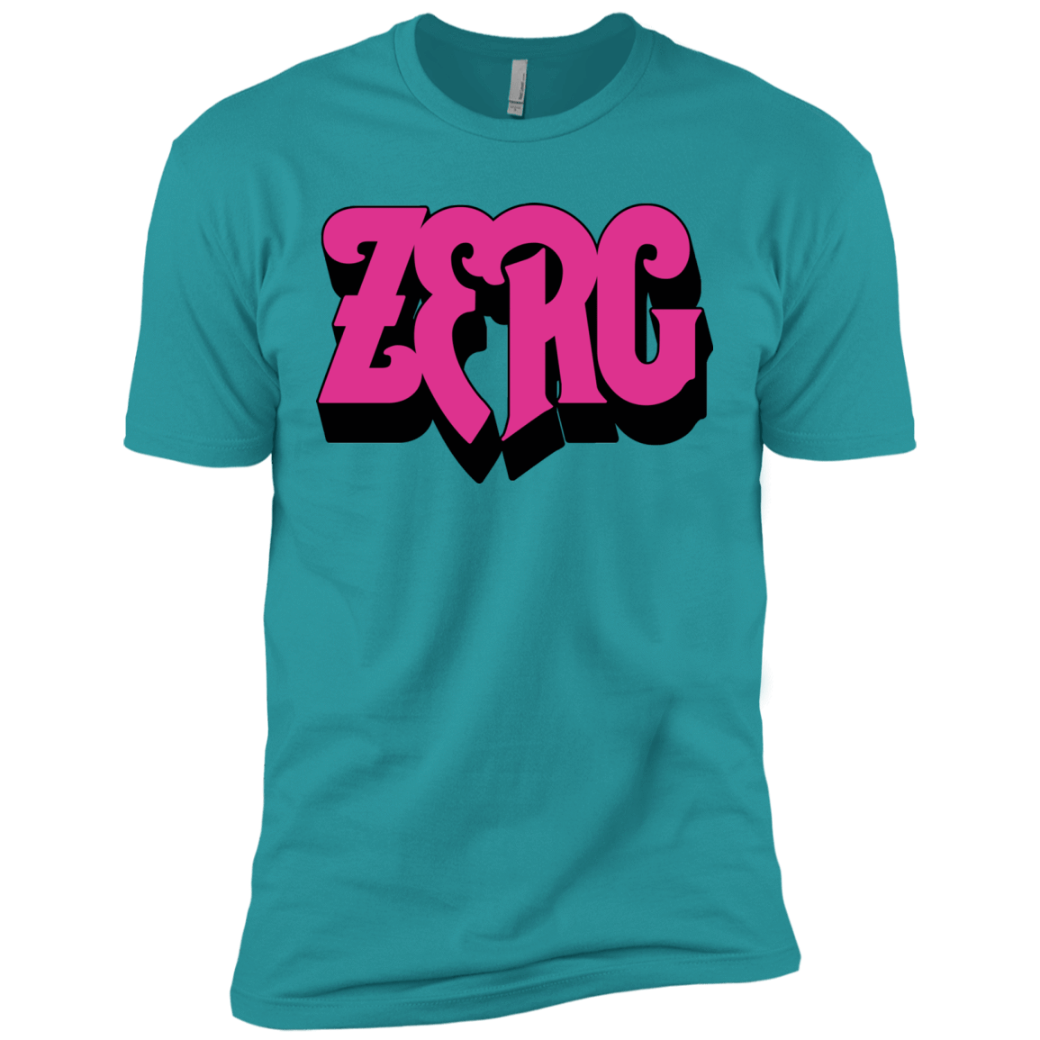 T-Shirts Tahiti Blue / X-Small Zerg Rush Men's Premium T-Shirt