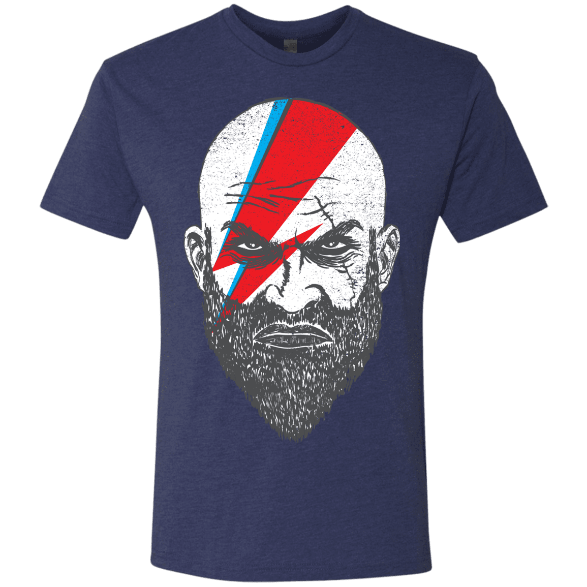 T-Shirts Vintage Navy / S Ziggy Kratos Men's Triblend T-Shirt