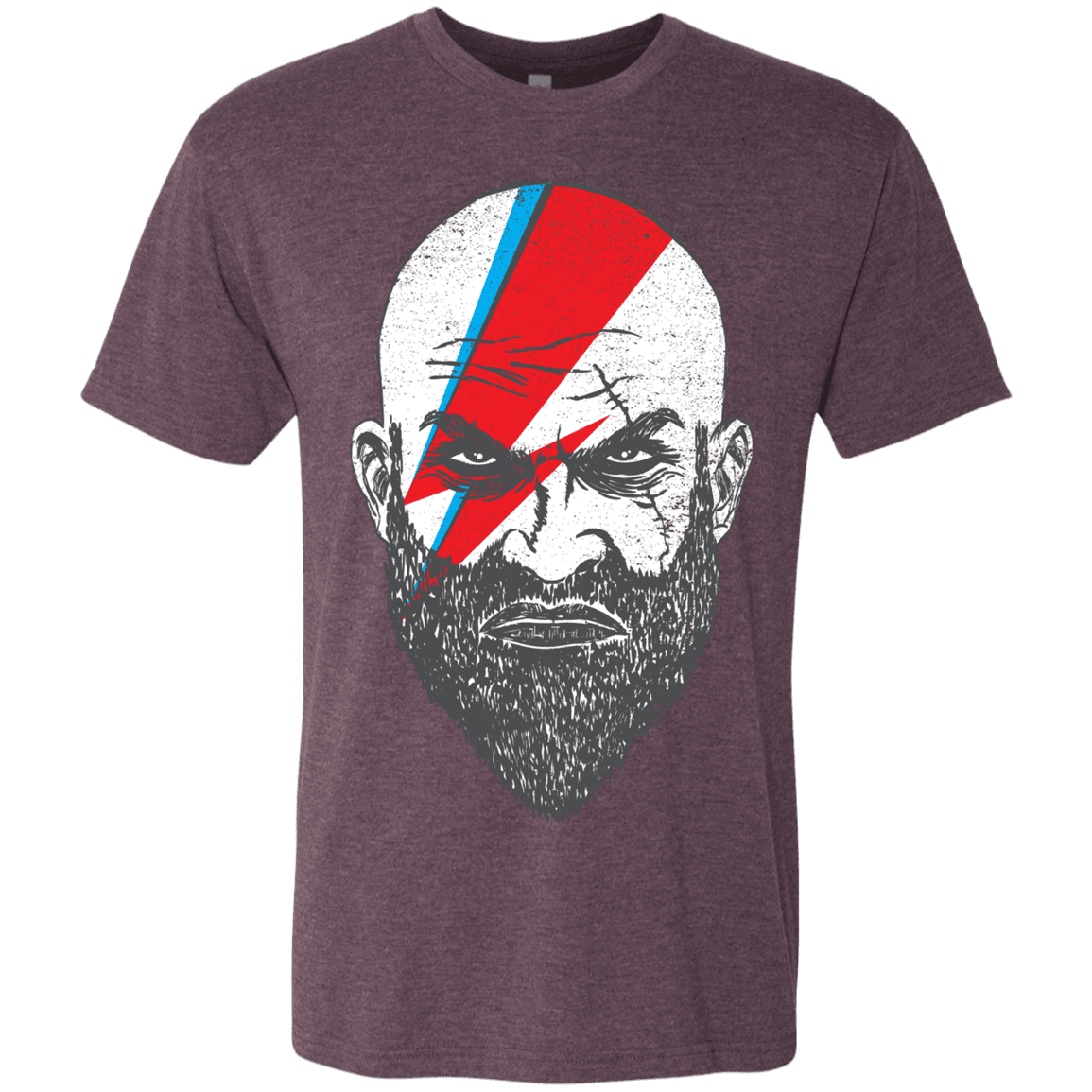T-Shirts Vintage Purple / S Ziggy Kratos Men's Triblend T-Shirt