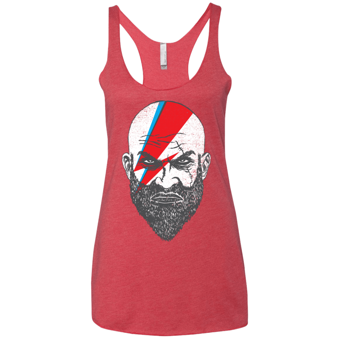 Ziggy Kratos Women's Triblend Racerback Tank