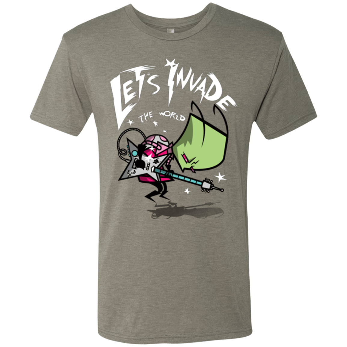 T-Shirts Venetian Grey / Small Zim Pilgrim Men's Triblend T-Shirt