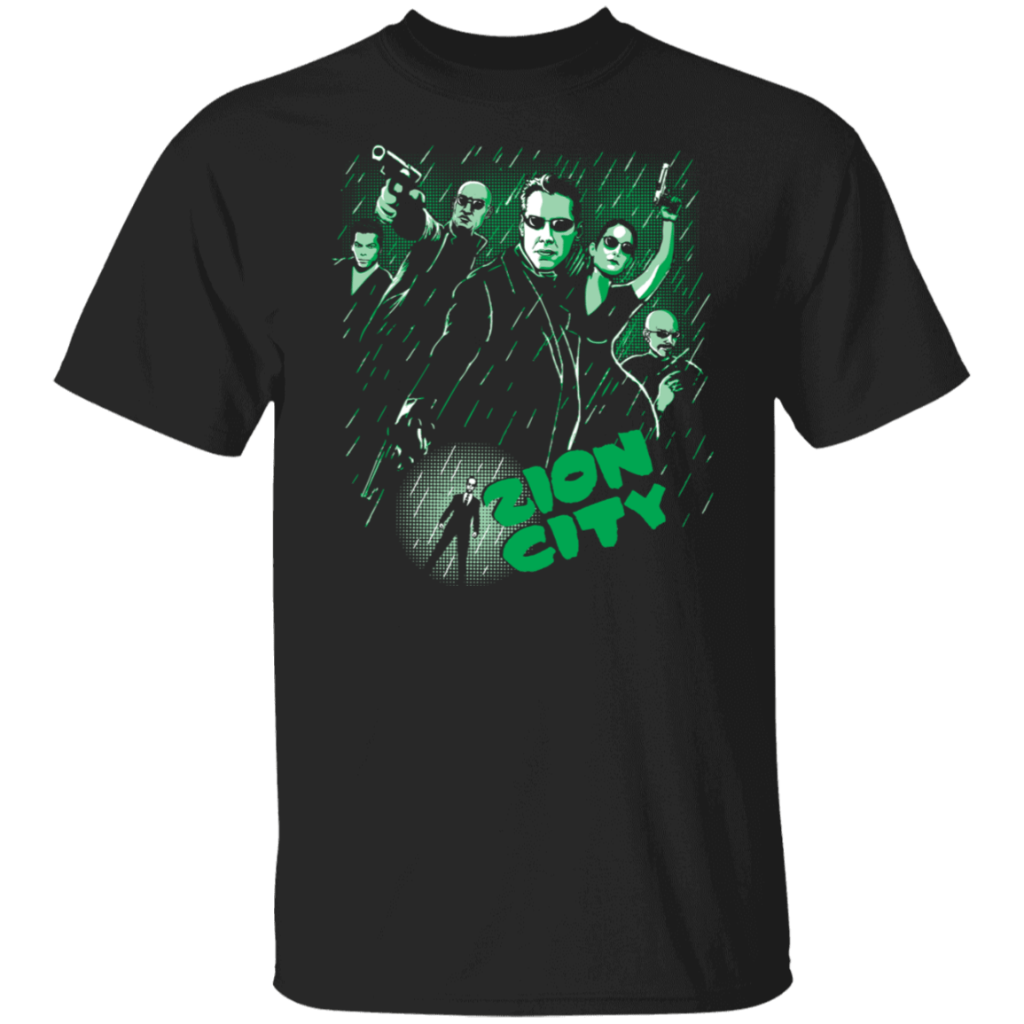 T-Shirts Black / S Zion City T-Shirt