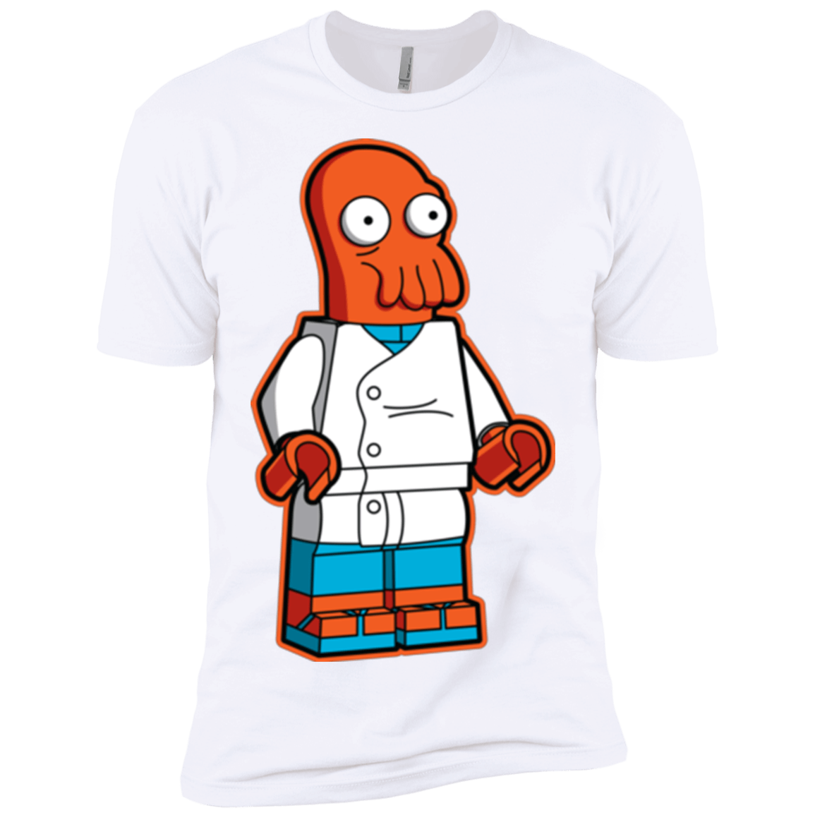 T-Shirts White / X-Small Zoidbrick Men's Premium T-Shirt