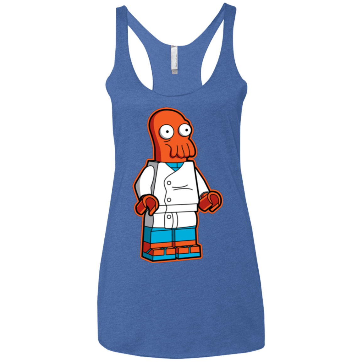 T-Shirts Vintage Royal / X-Small Zoidbrick Women's Triblend Racerback Tank