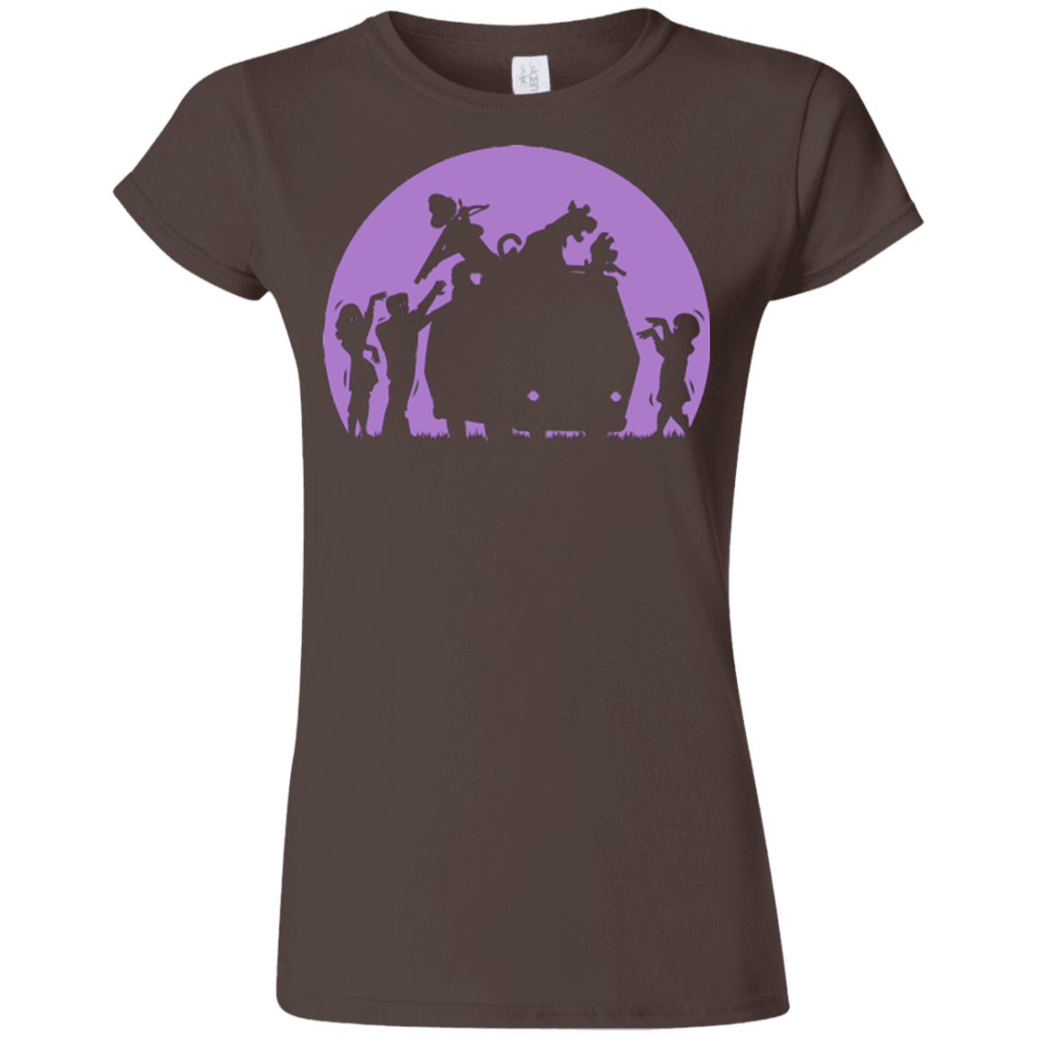 T-Shirts Dark Chocolate / S Zoinks They're Zombies Junior Slimmer-Fit T-Shirt