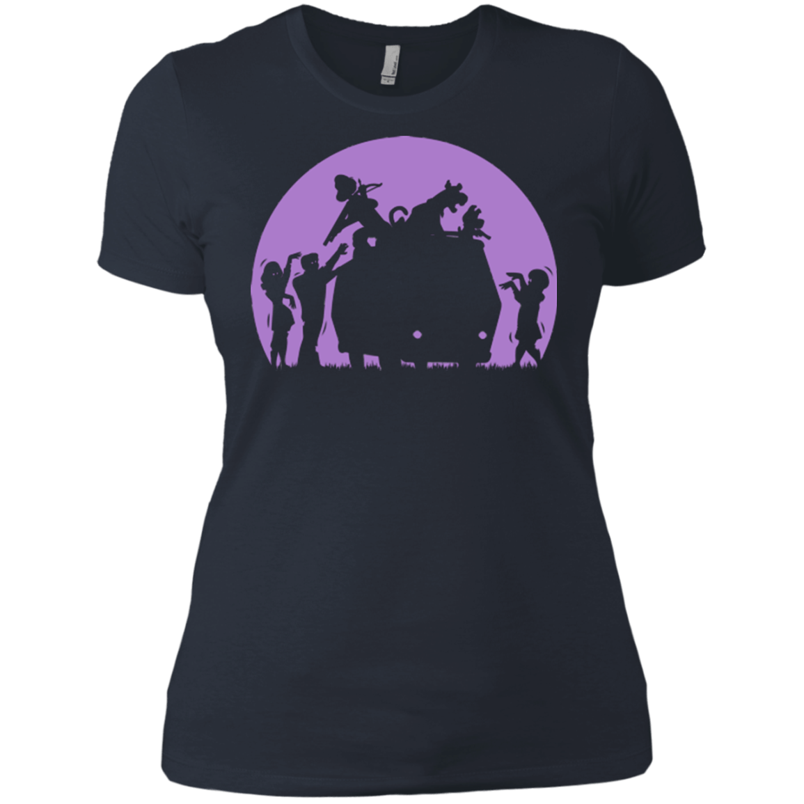 T-Shirts Indigo / X-Small Zoinks They're Zombies Women's Premium T-Shirt
